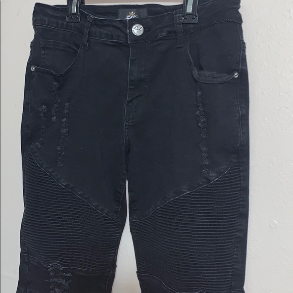 Men’s Biker Jeans Stretch/Slim fit - Picture 3 of 7